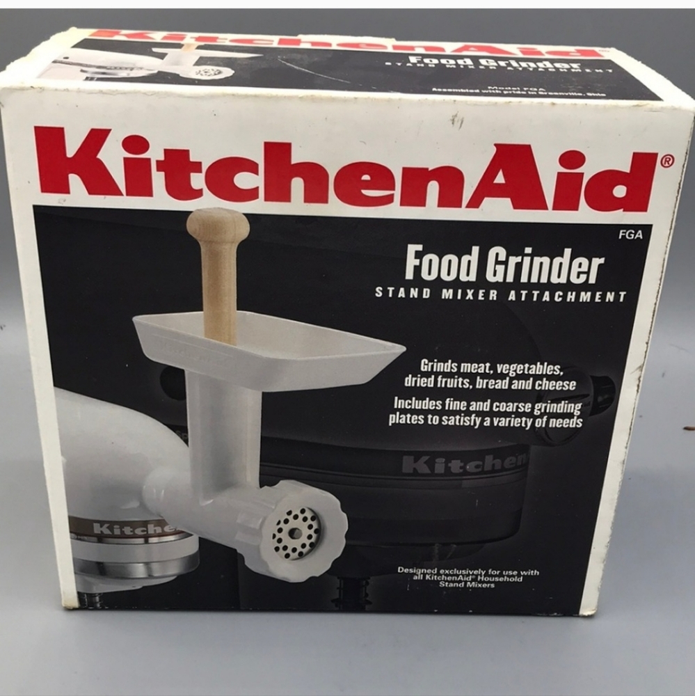 Vintage Kitchen Aid Food Grinder Attachment FGA White Made in USA